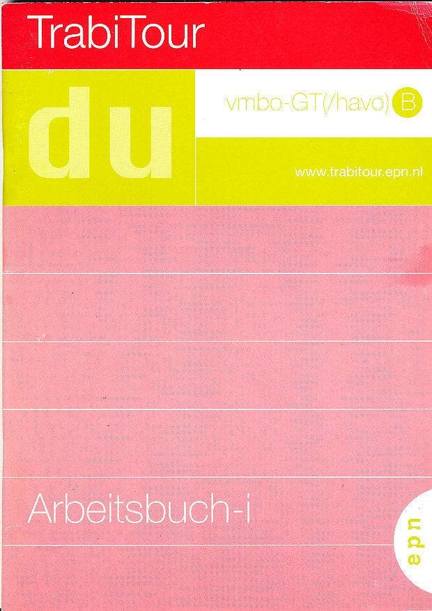 Trabitour Duits Werkboek I VMBO-GT (Havo) B, Boeken, Schoolboeken, Verzenden