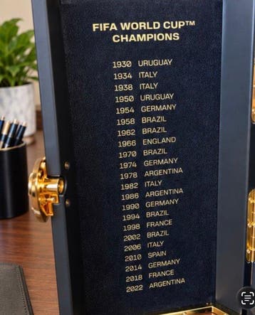 Coupe du Monde de Football - Kylian Mbappé - 2026 - Trophée