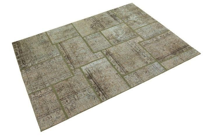 Patchwork - Semiantik - Standaardformaat - Vloerkleed - 207, Maison & Meubles, Ameublement | Tapis & Moquettes