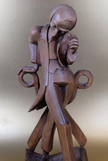 Kledingmaker/coupeur/kostuummaker met grote schaar - Schaar