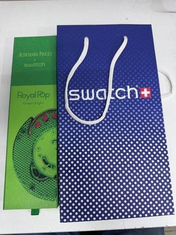 Swatch Royal Pop - Swatch × Audemars Piguet GREEN EIGHT -, Bijoux, Sacs & Beauté