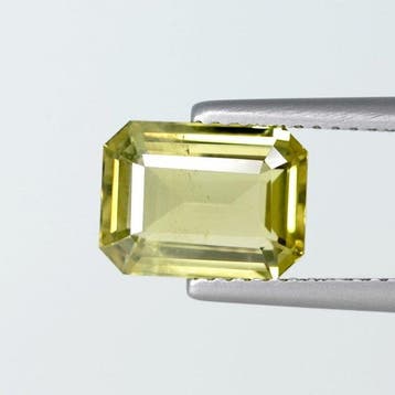1 pcs Jaune Chrysobéryl - 3.07 ct - International, Nieuw