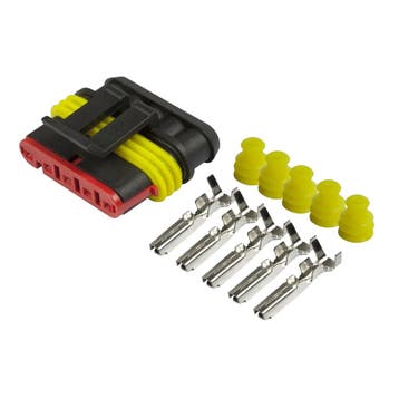 AMP Superseal 5-Polig Female, 0.50mm², Ophalen of Verzenden, Nieuw