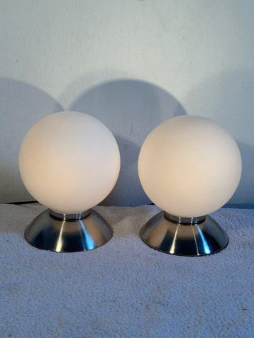 Lampe de table (2) - Bolb - Opaline - Swt