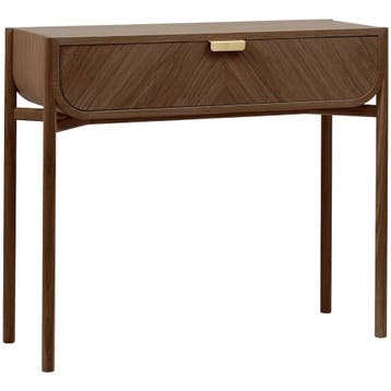 Hartô Marius Consoletafel (walnut) - Bijzettafel, Verzenden