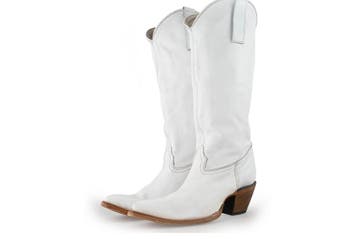 Corral Cowboy laarzen in maat 42 Wit, Kleding | Dames, Schoenen, Wit, Zo goed als nieuw, Corral, Verzenden