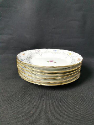Meissen - B FORM - 6 PIATTI DA DOLCE - 19cm - In buone