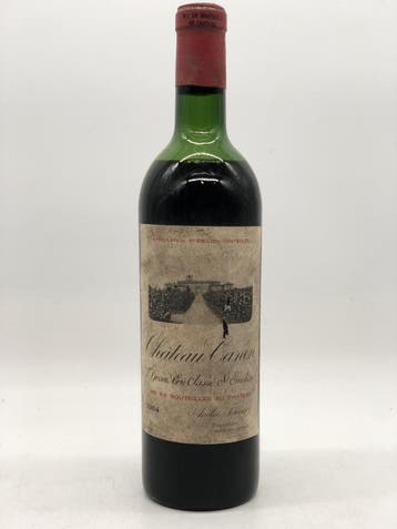 1 x 75cl Chateau Canon St.Emilion 1er Grand Cru 1964 (rood), Ophalen of Verzenden, Nieuw, Frankrijk, Rode wijn