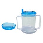 Drinkbeker met  handvatten en 2 verschillende deksels, Diversen, Ophalen of Verzenden, Nieuw
