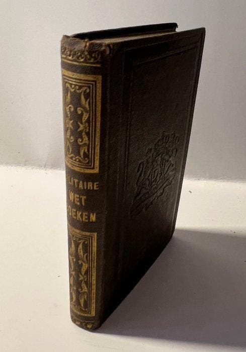 J.L.A. Stolk uit Zutphen - De Nederlandsche militaire, Antiquités & Art, Antiquités | Livres & Manuscrits