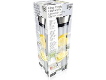 Veiling - Waterkaraf 1 Liter Met Zeef, Nieuw