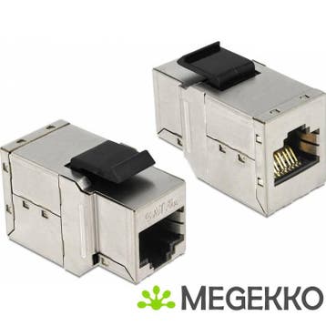 Delock 86166 Keystone-module RJ45-aansluiting >, Verzenden, Nieuw