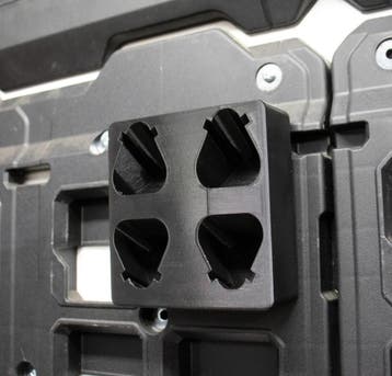 Accuhouder voor 4 Milwaukee M12-accu’s voor Packout Wall, Doe-het-zelf en Bouw, Gereedschap | Handgereedschap, Ophalen of Verzenden