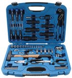 Bgs Technic Dopsleutelgereedschapkoffer 67-dlg, Verzenden