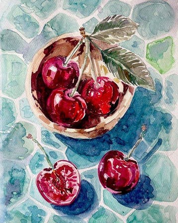 Jahzeely Sinai Perez aular - Cerezas en Verano