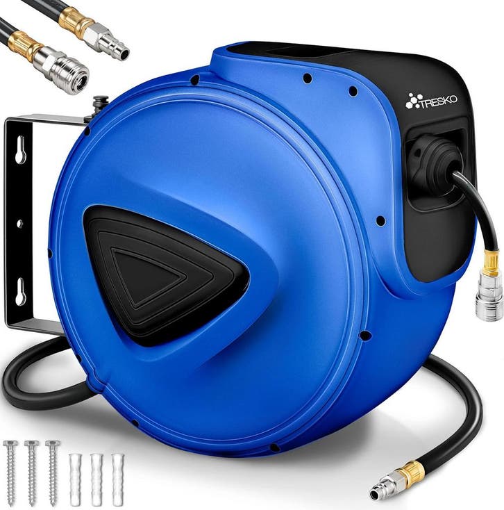 Automatische Luchtslanghaspel - Luchthaspel - 10 meter - Bla, Doe-het-zelf en Bouw, Compressors, Nieuw, Verzenden