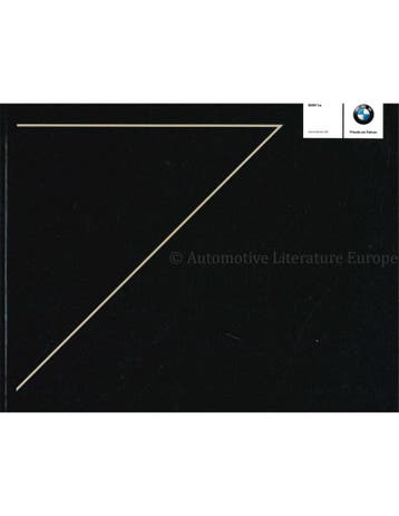 2015 BMW 7 SERIE BROCHURE DUITS, Nieuw