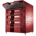 Modulaire Pizzaoven | BULL | Rood | Elektrisch | 12x Ø30cm, Articles professionnels, Verzenden