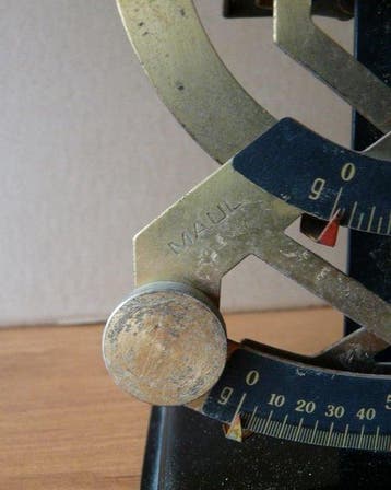 Jacob Maul - Balance - Laiton - Échelle double pour lettres