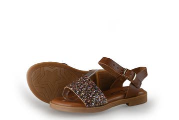 Milo &amp; Mila Sandalen Meisjes in maat 27 Bruin, Verzenden, Jongen of Meisje, Schoenen, Zo goed als nieuw
