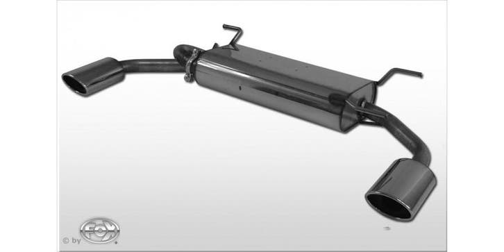 FOX Mazda MX5 type NB einddemper uitgang rechts/links - 115x, Autos : Pièces & Accessoires, Systèmes d'échappement, Envoi