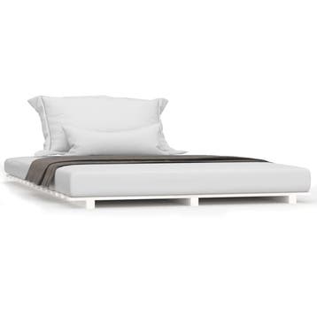 Wit houten bed 150x200 - Tweede kansje, OP = OP! (bedframe), Verzenden