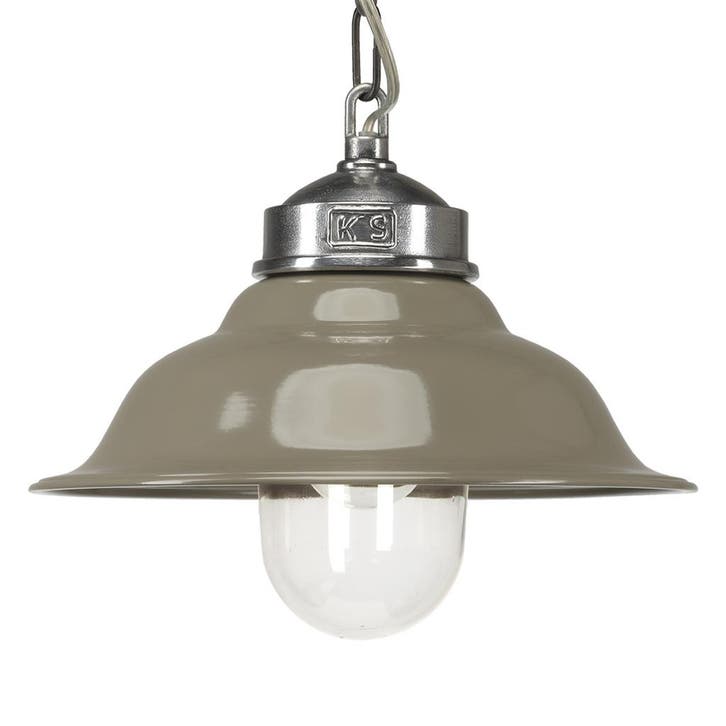 Retro  vintage Porto Fino Taupe Binnenverlichting, Huis en Inrichting, Lampen | Hanglampen, Nieuw, Metaal, Overige materialen