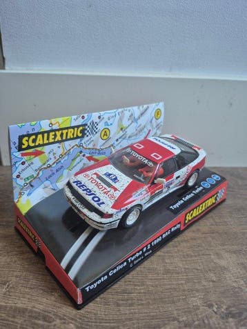 Scalextric - Slotcar Toyota Celica Turbo#2 1990 RAC rally -, Nieuw