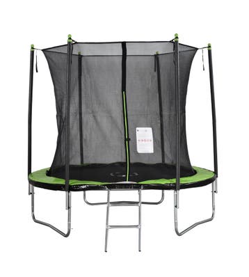 Trampoline 244cm met net - 48% korting! Retour deal, Verzenden, Zo goed als nieuw