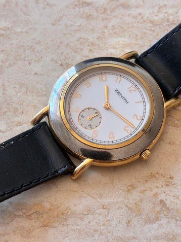 Zenith - Classique - Plaqué or - 3 aiguilles - - Sans prix, Bijoux, Sacs & Beauté, Montres | Anciennes | Antiquités