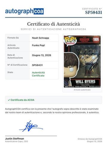 Funko - Funko Pop - Will Byers autografato Stranger Things
