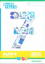 Alles Telt Q Antwoorden Werkschrift Plus blok 6 groep 7, Verzenden, Nieuw