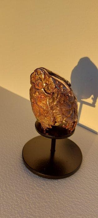 Meteorite Form I – Hand-Cast Copper Sculpture (815 g) –