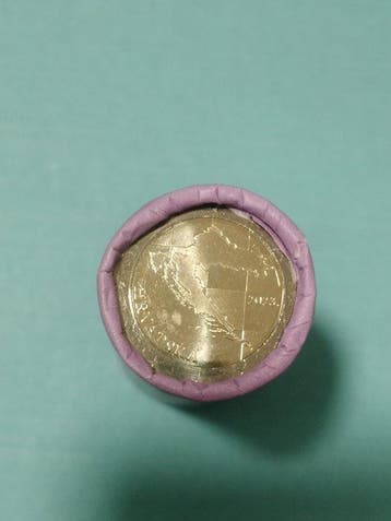 Kroatië. 2 Euro 2023 (25 coins) in Roll (Zonder