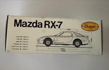 Diapet 1:40 - Modelauto - Mazda RX-7 - Vintage Yonezawa