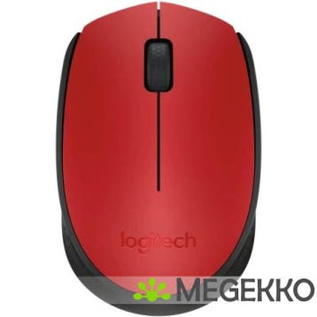 Logitech M171 Rood Draadloze Muis, Verzenden, Nieuw