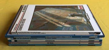 Schuiten - Lot van 7 albums o.a. De medianen van Cymbiola -