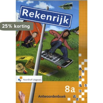 8A / Rekenrijk / Antwoordenboek 9789001306496 Joop Bokhove, Verzenden, Gelezen, Joop Bokhove