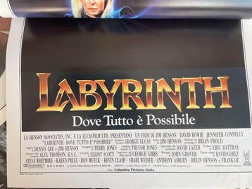 David Bowie - Bowie - Labyrinth, First Edition 1986., Nieuw