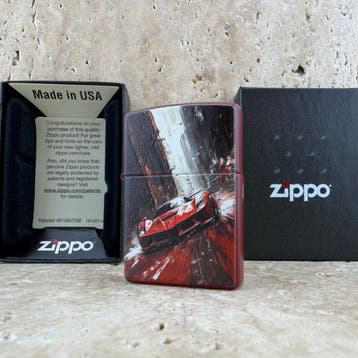 Zippo - Ferrari Art - Zonder minimumprijs - Zakaansteker -, Nieuw