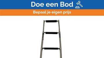 Bieden: Stainless Steel 3-Steps Bathing Ladder for Quicksil, Ophalen of Verzenden