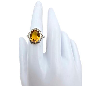 Zonder minimumprijs - Ring Zilver - Art Deco circa jaren, Nieuw