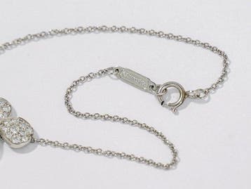 Tiffany & Co. - Armband - Peaper Plower Platina Diamant, Nieuw