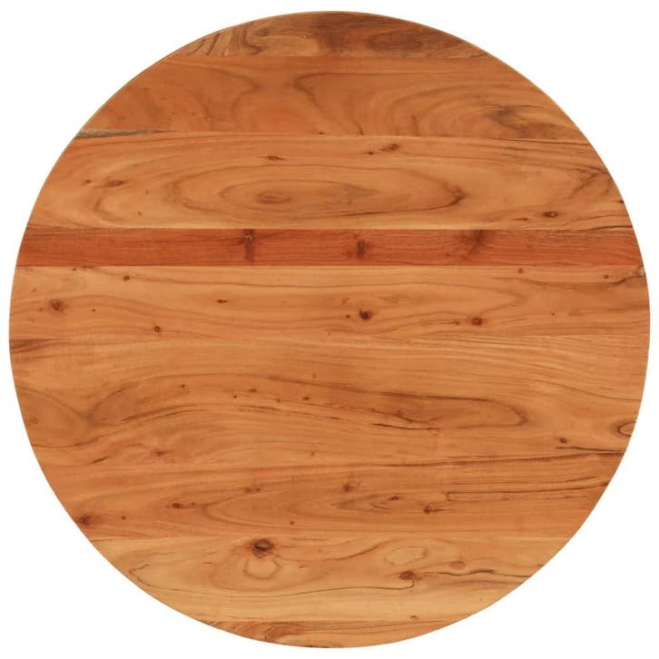 Tafelblad acacia 80cm | Retour Deal | 52% korting!, Huis en Inrichting, Tafelonderdelen, 50 tot 100 cm, Tafelblad, 50 tot 100 cm
