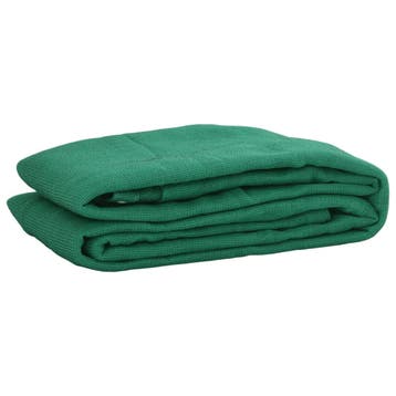 vidaXL Aanhangwagennet 1,5x2,2 m HDPE groen, Verzenden, Nieuw