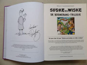 Suske en Wiske - De Boemerang-Trilogie met fantekening van, Nieuw