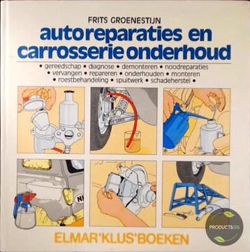 Autoreparaties en carrosserie onderhoud / Elmar klus-boeken, Boeken, Verzenden, Zo goed als nieuw, Hoek