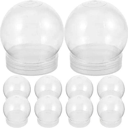 Sneeuwbol schuddebol met schroefdeksel per stuk, Hobby en Vrije tijd, Knutselen, Nieuw