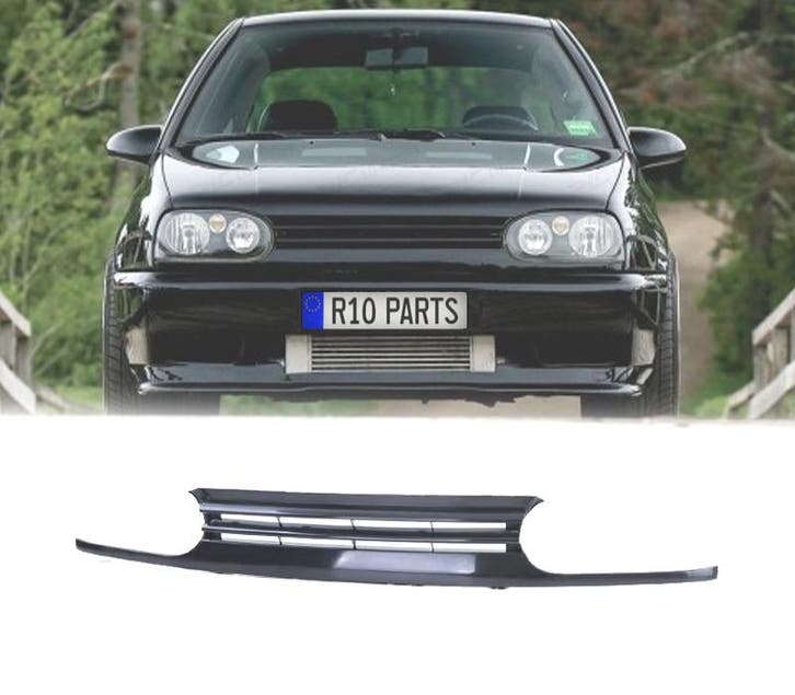 CALANDRE VOLKSWAGEN VW GOLF 3 91-97 NOIR LOOK GTI, Autos : Pièces & Accessoires, Carrosserie & Tôlerie, Envoi