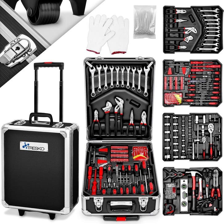 Gereedschapskoffer gevuld - Gereedschapstrolley - 949 delig, Bricolage & Construction, Outillage | Outillage à main, Envoi